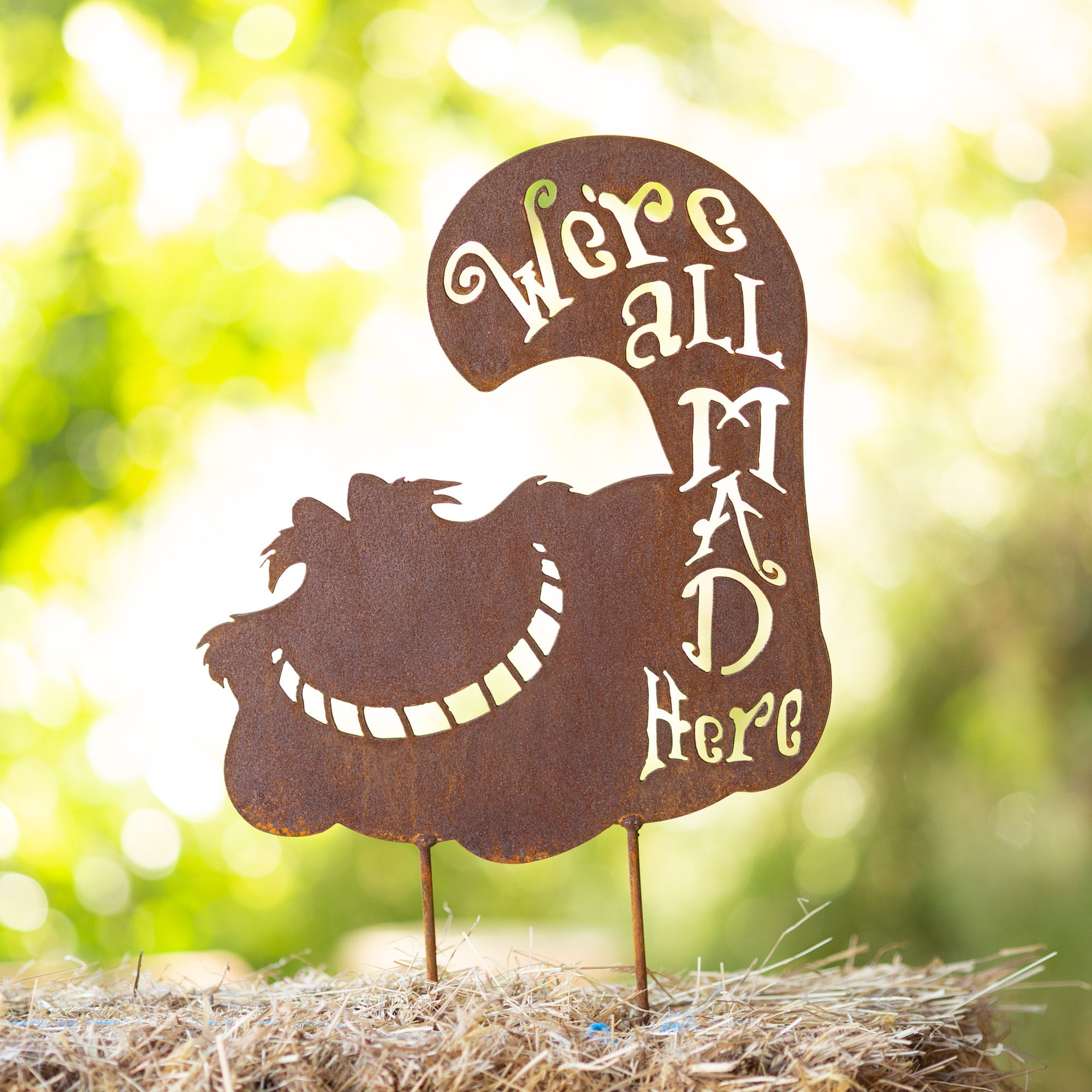 Alice In Wonderland Yard Art