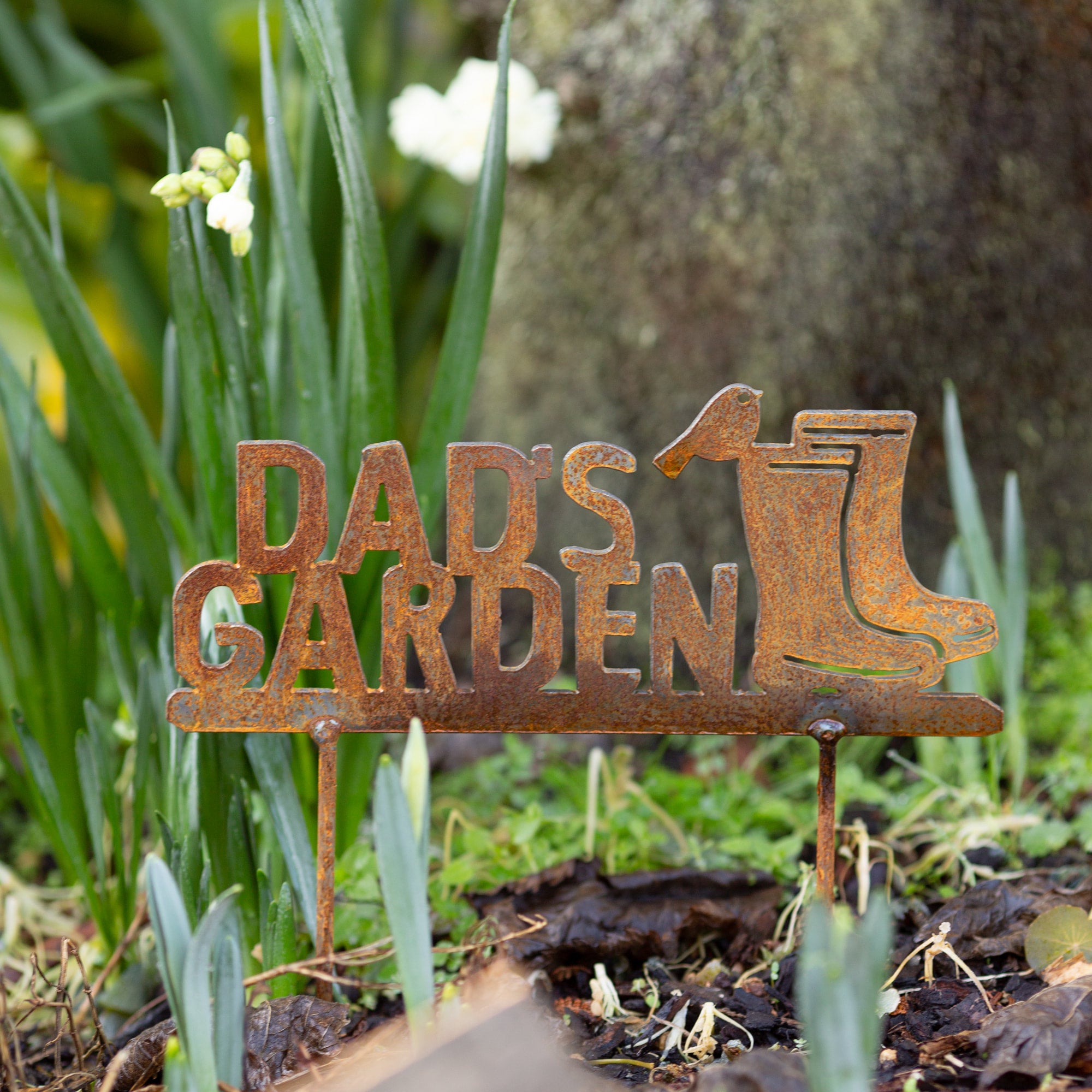 Dad's Garden Signs | Gravelly Beach Metalworks