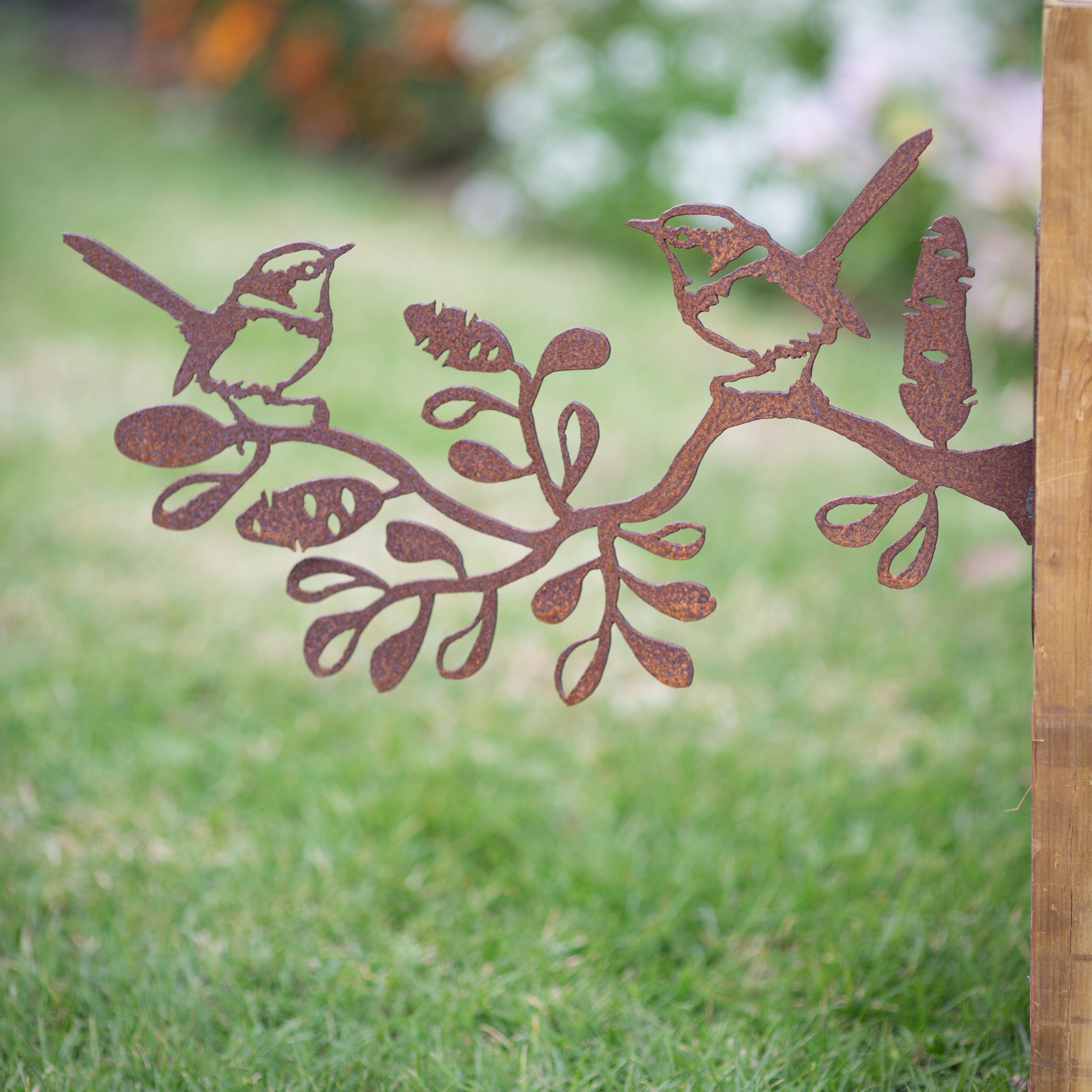 Metal Art Wrens on Banksia Gravelly Beach Metalworks